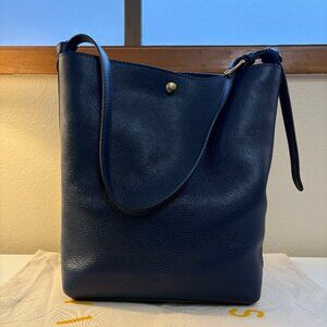 Lindquist Object Lee Bag in Indigo (Blue) Leather